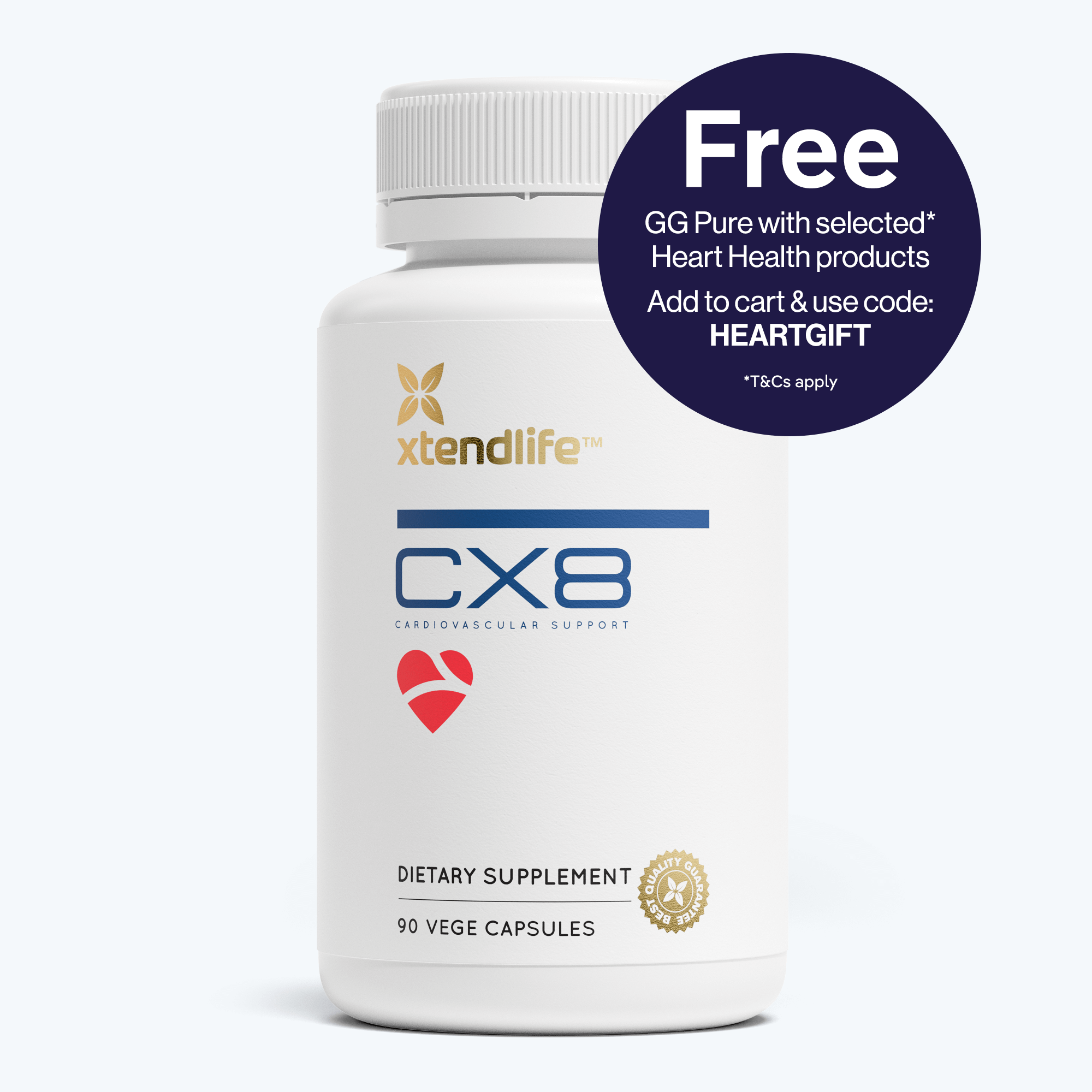 CX8 - Cardio Support Supplement | Xtendlife