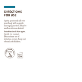 Directions for use: Kanapa™ Replenishing Body Lotion for Men